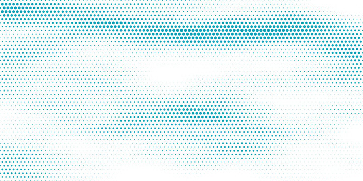 Transparent Vector Gradient Blue Color Halftone Background Staggered Dots Pattern modern dotted. Retro vector design template