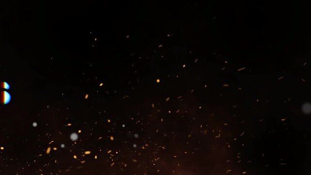 A motivational video with the words Believe Always on a starry background