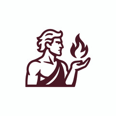 Obraz premium Modern Prometheus Logo