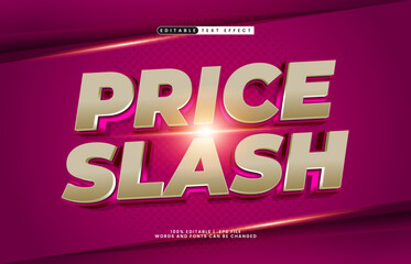 Price Slash Editable Text Effect - Limited Time Promotion Typography for Marketing Banner © EkaRangga