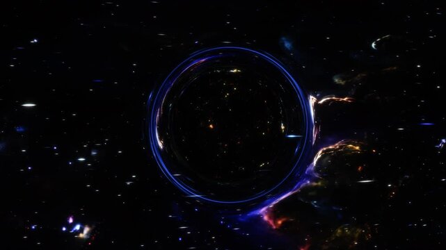 Travel through wormhole Looping