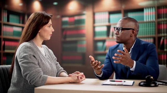 Meeting Lawyer For Legal Advice On Divorce