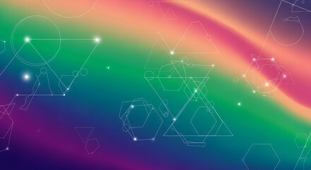 abstract glowing background