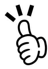 グッドマーク いいね グッドサイン	
