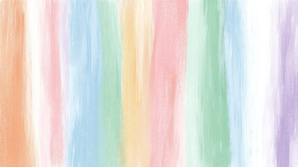 Pastel Rainbow Stripes