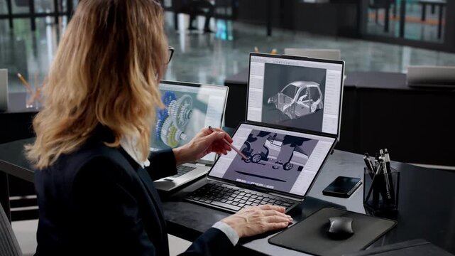Computer-aided 3D Design For Car Model