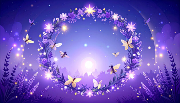Midsummer Night Dream Vector