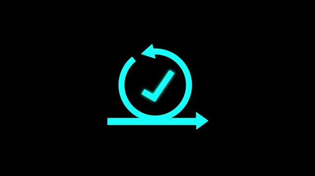 Agile management, the principles of agile software development tick mark and lean management to various management processes, product development lifecycle and project management. Change concept. 4k