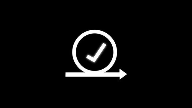 Agile management, the principles of agile software development tick mark and lean management to various management processes, product development lifecycle and project management. Change concept. 4k