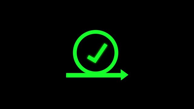 Agile management, the principles of agile software development tick mark and lean management to various management processes, product development lifecycle and project management. Change concept. 4k