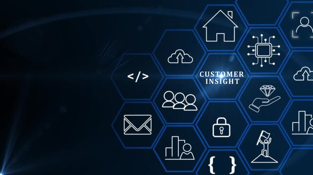 Customer insight marketing concept. Deep understanding of customers, their behaviors, preferences and needs. Using customer insight to build strong customer relationship and increase customer loyalty.