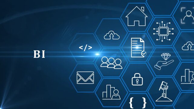 BI-Business intelligence. The process of leveraging data driven insights to make informed decisions. Using AI for the big data analytics. Utilizing data driven decision making to improve performance.