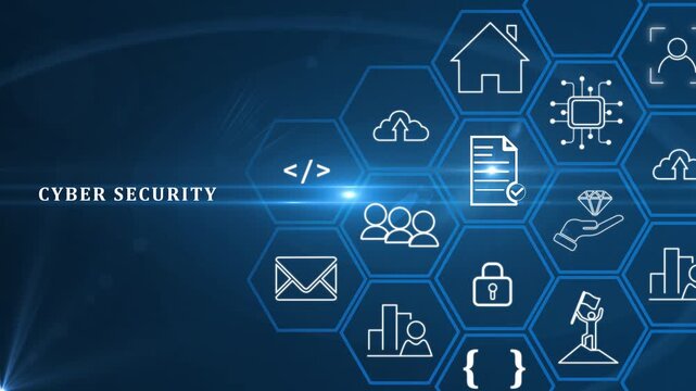 Cyber security concept. Professionals use artificial intelligence AI and techniques to protect organizations from potential threats. Protecting networks, systems, and programs from digital attacks.
