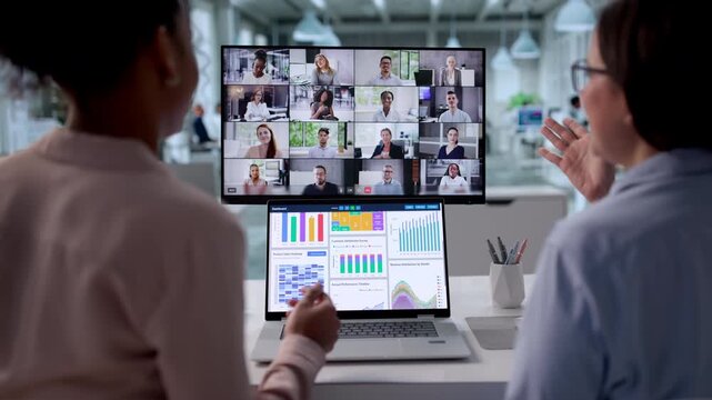 Online Business Conference Call