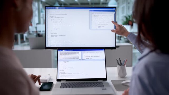 Female Software Engineers Working
