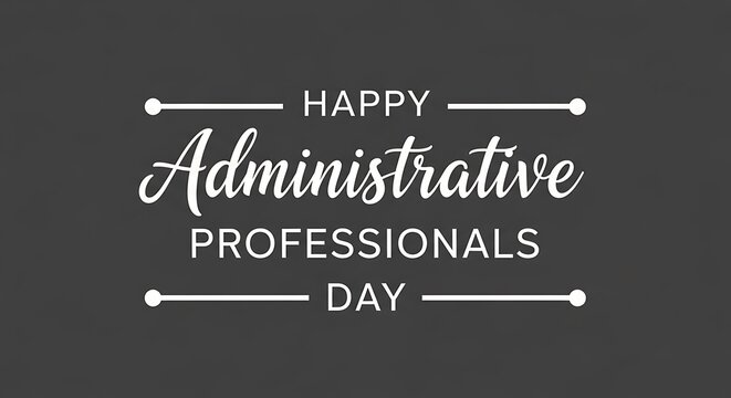 Administrative professionals day celebration