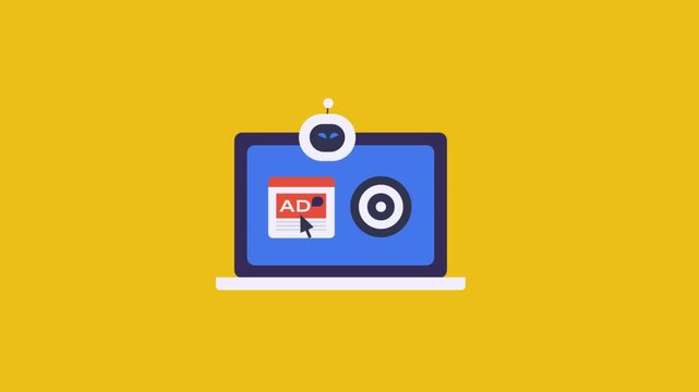 AI advertising infrastructure processes clickstream data from web display ads, automate audience targeting, intelligent analytics system.