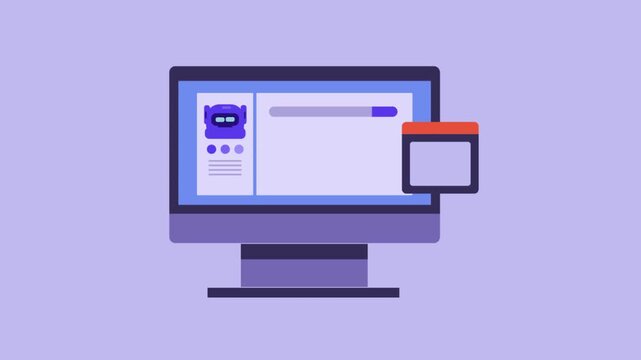 AI marketing dashboard, ad campaign deployment, automated tracking and data visualization. AI analyst interprets performance metrics.