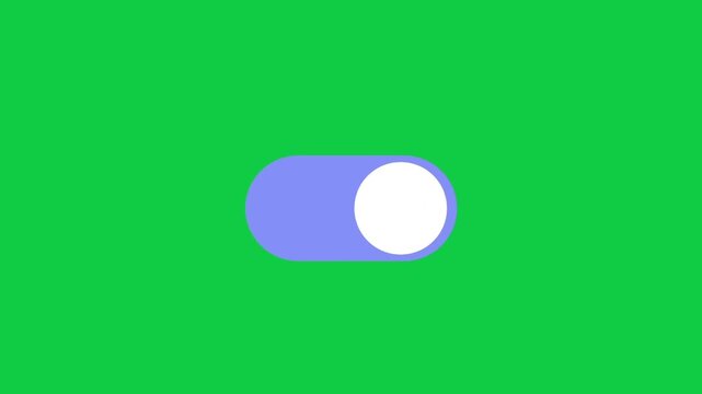 On Off Toggle Slider Switch Button UI Animation
