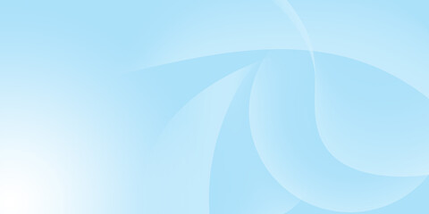 Obraz premium Abstract light blue and white background featuring soft, flowing curved waves. Elegant silk or liquid texture with smooth gradients perfect for modern technology healthcare or corporate design