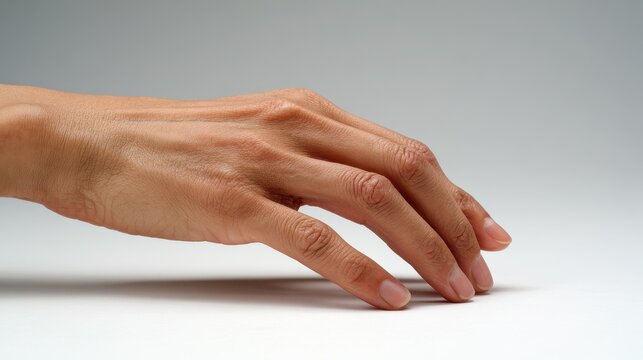 Anatomy-focused hand study: ulnar nerve palsy claw hand in a female subject
