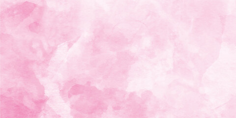 Fototapeta premium Abstract soft Pink watercolor background texture, Soft blurred abstract pink roses background, soft pink paper texture acrylic shiny pink flowing ink grunge texture, Watercolor brush strokes. Rose. 