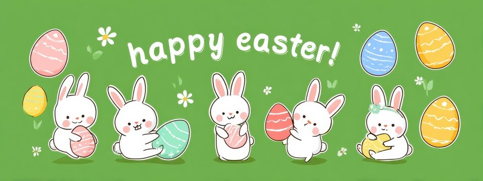 Children's illustrations, Easter posters