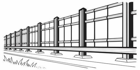 A detailed illustration of a train with multiple connected carriages Vector © MST NASIMA KHATUM