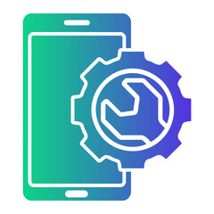 software development Gradient icon