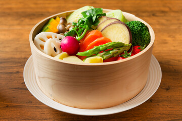 野菜のせいろ蒸し