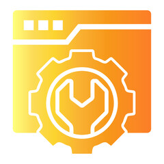 software development Gradient icon