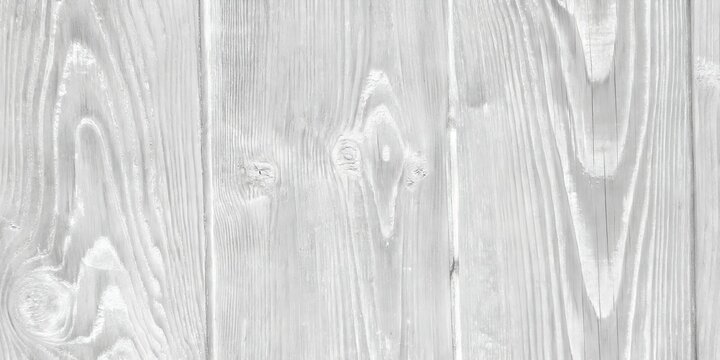 Vertical white painted pine wood planks texture background
