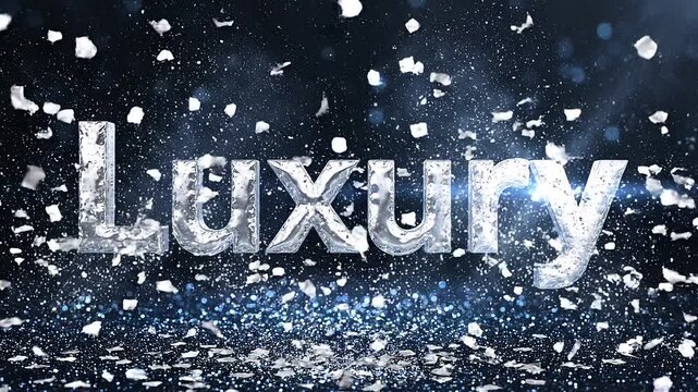 Luxury lifestyle brand advertising concept.