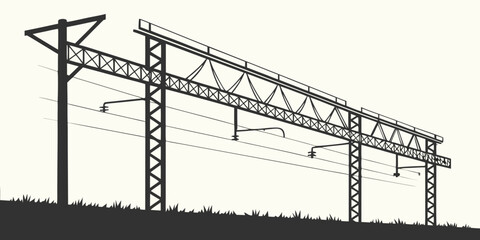 A large construction crane stands tall against a clear sky, ready for heavy lifting. Vector © MST CHIN BANU BEGUM