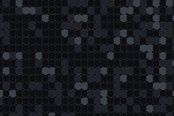 Dark pixelated pattern background