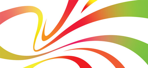 Obraz premium Vibrant multicolored swirling abstract lines on create a dynamic visual effect instantly