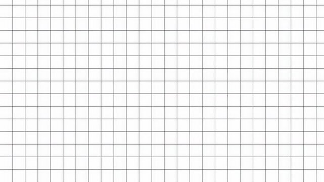 Grid Paper Animation With Expanding Cells And Faint Pink Dots Fading In And Out Seamlessly
