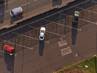 Brunswick Parking Liverpool Aerial View of Car Park Layout and Marked Bays