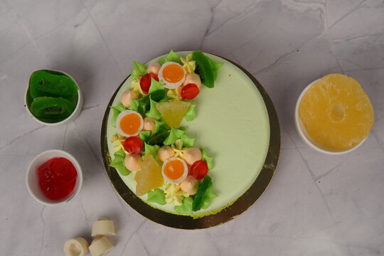 Refreshing Fruit Punch dessert made with a blend of colorful fruits and sweet fruity flavors. This vibrant dessert highlights a mix of tropical fruit notes, creating a fresh and visually appealing swe