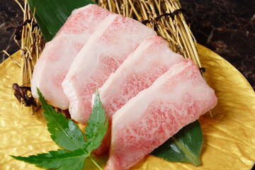 特選霜降りカルビ