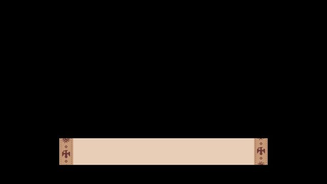 native American lower third with native tribal for stream template