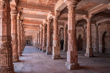 Fototapeta premium The Bhojshala is a historic building located in the city of Dhar, in the state of Madhya Pradesh, India.