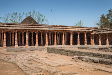 Fototapeta premium The Bhojshala is a historic building located in the city of Dhar, in the state of Madhya Pradesh, India.