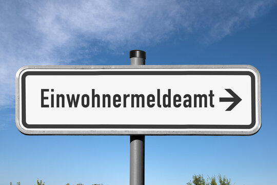 Einwohnermeldeamt, Verkehrweiser