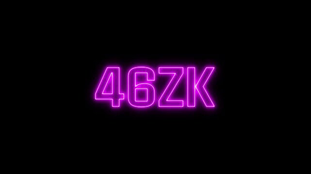 Clean and Modern Count-Up to 400 ZK for Finance Displays