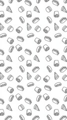 Fototapeta premium set of vector icons for web design