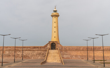 The Iconic Lighthouse of Rabat on the Atlantic Coast