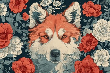 Fototapeta premium Flower art accessories accessory.