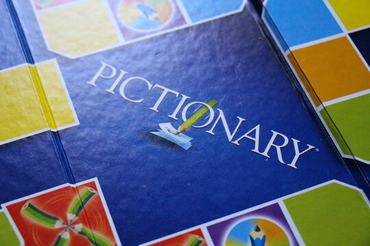 Pictionary board game