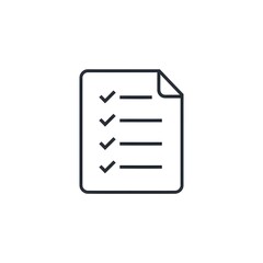 Medical checklist icon